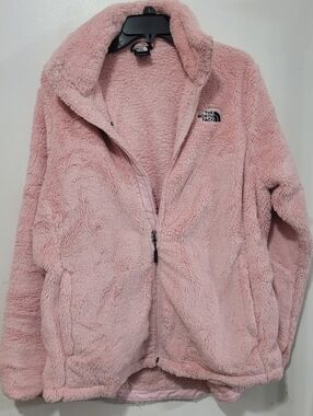 The North Face Women's Pink Sherpa Teddy Jacket